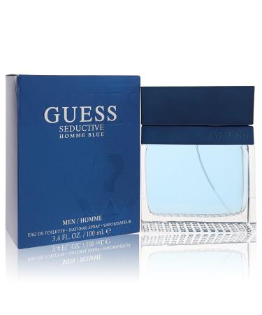 Guess Seductive Homme Blue by Guess Eau De Toilette Spray 3.4 oz for Men