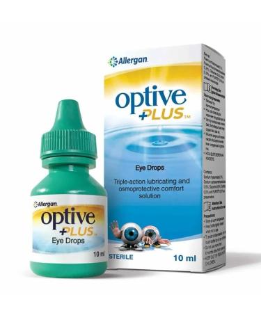 Optive plus eye drops 10 ml