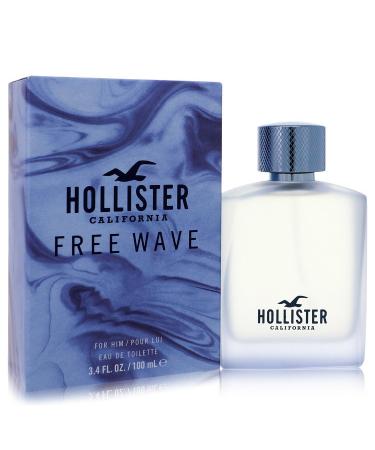 Hollister Free Wave by Hollister Eau De Toilette Spray 3.4 oz for Men