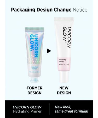 Unicorn Glow Hydrating Primer 1.06 oz - Makeup Grip Gel Primer | Long-Lasting, Pore-Blurring, Cruelty-Free - Buy Online on GoSupps.com