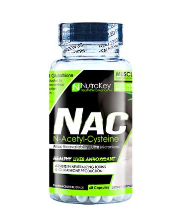 Nutrakey NAC - Not Flavored - 60 Capsules