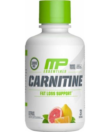 Muscle Pharm Core Series Liquid Carnitine - Citrus - 30 Servings