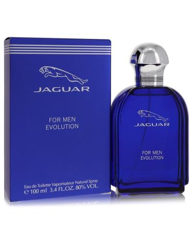 Jaguar Evolution by Jaguar Eau De Toilette Spray 3.4 oz for Men