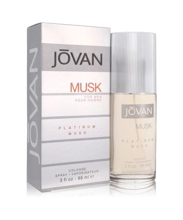 Jovan Platinum Musk by Jovan Cologne Spray 3 oz for Men