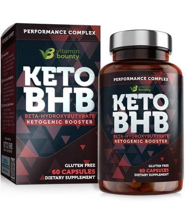 Vitamin Bounty Keto BHB Ketone Supplement - 60 Capsules