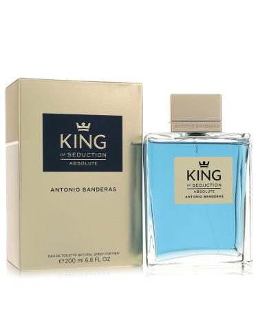 King of Seduction Absolute by Antonio Banderas Eau De Toilette Spray 6.7 oz for Men