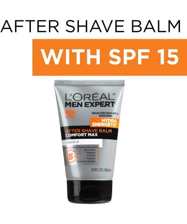 L'Oreal Paris Men Expert Hydra Energetic Aftershave Balm with Vitamin E - 3.3 fl oz | Revitalize Your Skin Shop Internationally - Buy Online on GoSupps.com