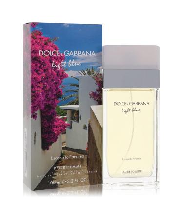 Light Blue Escape to Panarea by Dolce & Gabbana Eau De Toilette Spray 3.3 oz for Women