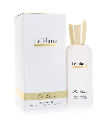 Le Luxe Le blanc by Le Luxe Eau De Parfum Spray 3.4 oz for Women