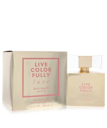 Live Colorfully Luxe by Kate Spade Eau De Parfum Spray 3.4 oz for Women