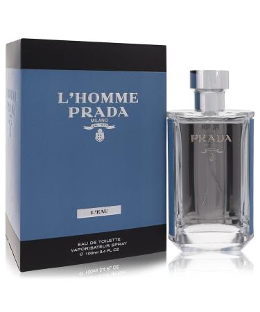 Prada L'Homme L'eau by Prada Eau De Toilette Spray 3.4 oz for Men