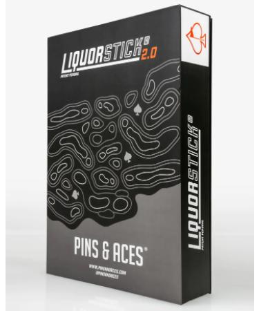 Pins & Aces Golf LiquorStick - Rechargeable Electric Drink Dispenser | 750ml Capacity - Stainless Steel | Keep Your Drink Cold on the Course - Buy Online on GoSupps.com