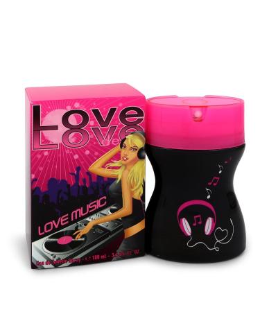 Love Love Music by Cofinluxe Eau De Toilette Spray 3.4 oz for Women