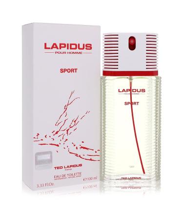 Lapidus Pour Homme Sport by Ted Lapidus Eau De Toilette Spray 3.33 oz for Men
