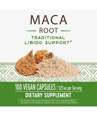 Nature's Way Maca Root Capsules - 100 Count for Energy & Hormonal Balance - Buy Online on GoSupps.com