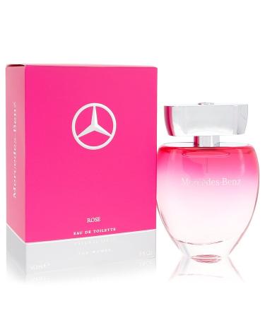 Mercedes Benz Rose by Mercedes Benz Eau De Toilette Spray 3 oz for Women
