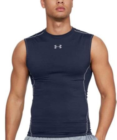 Under Armour Men's HeatGear Armour Sleeveless Compression T-shirt