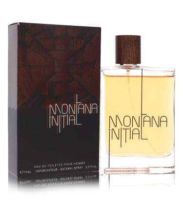 Montana Initial by Montana Eau De Toilette Spray 2.5 oz for Men