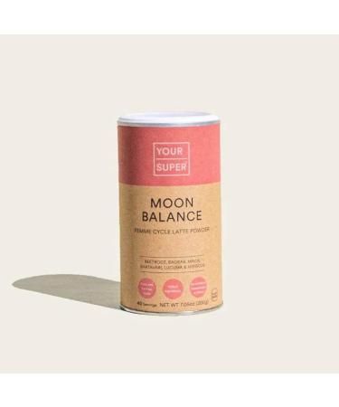 Super Moon Balance Superfood Powder - Hormone Balance & Menopause Support for Women - Organic Maca, Baobab, Hibiscus & Shatavari - 200g (40 Servings) - Buy Online on GoSupps.com