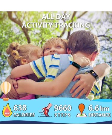 MorePro Kids Fitness Tracker for Girls Boys with Blood Oxygen Monitor  Body Temperature DIY Screen Smart Watch with Heart Rate Sleep Monitor  SpO2 IP68 Waterproof Pedometer. - Buy Online on GoSupps.com