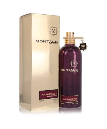 Montale Aoud Greedy by Montale Eau De Parfum Spray (Unisex) 3.4 oz for Women