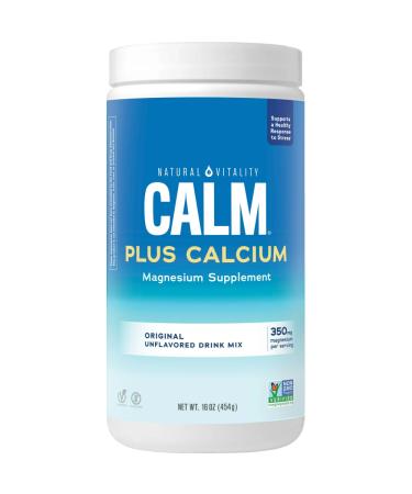 Natural Vitality Natural Vitality Calm Plus Calcium Original (Unflavored) 16 oz (454 g)