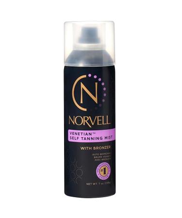 Norvell Venetian Sunless Self Tanning Mist - Airbrush Spray Solution with Bronzer for Instant Sun Kissed Glow  7 fl.oz. - Buy Online on GoSupps.com