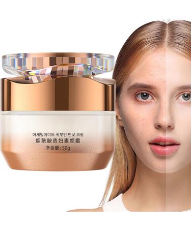 SXCS Makeup Cream SXCS Nicotinamide Makeup Cream For Lightening Multifunctional Smooth Moisturizing Makeup Cream Waterproof Concealer Insulation Cream