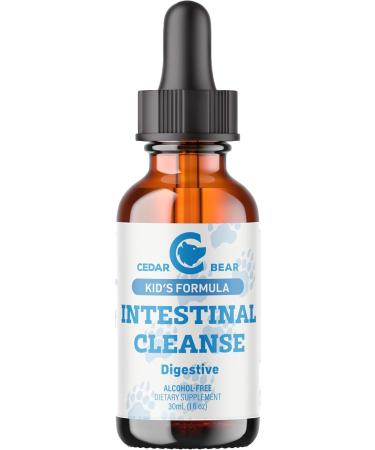 Cedar Bear - Intestinal Cleanse for Kids  Liquid Herbal Supplement for Detox Cleanse  Digestive Cleanse with Natural Herbs  Alcohol-Free Gut Cleanse Drops for Children  1 fl oz / 30 ml 1 Fl Oz (Pack of 1) - Buy Online on GoSupps.com