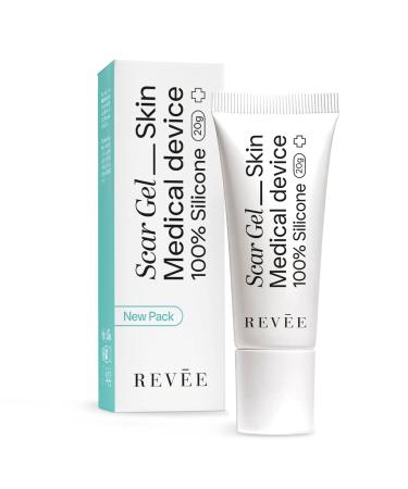 Rev e scar gate gate angel for the face and body - scar ointment after op silicone scars 100% medical scar cream after op transparent odorless quick absorption scar cream (20gr) 20 gr