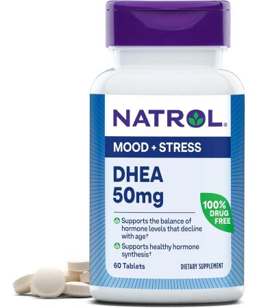 DHEA, 50 mg, 60 Tablets, Natrol