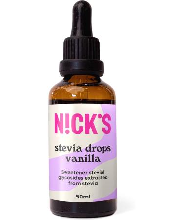 Nutri Nick Vanilla Stevia Drops 50 ML (order 10 for trade outer)