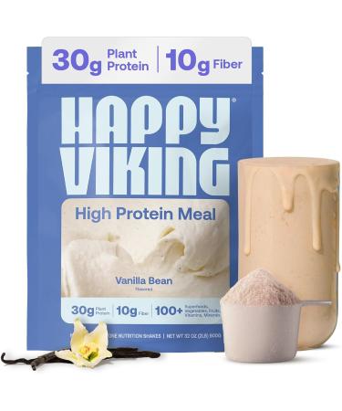 Happy Viking Vanilla Vegan Protein Powder - 32 Oz. - Buy Online on GoSupps.com