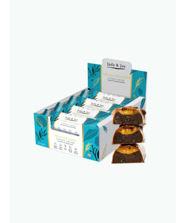 Jade & Joy Wellbeing Cookie Crumb - Low Calories High in Protein and Fibre Low in Sugar Gluten and Dairy Free - 12 x 44g
