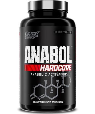 Nutrex Research Anabol Hardcore Anabolic Activator, Muscle Builder and Hardening Agent, 60 Pills - Buy Online on GoSupps.com