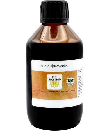 250gr/275ml liquid organic soy lecithin | E322 | produced in Germany | high bioavailability 250 ml (1 pack)
