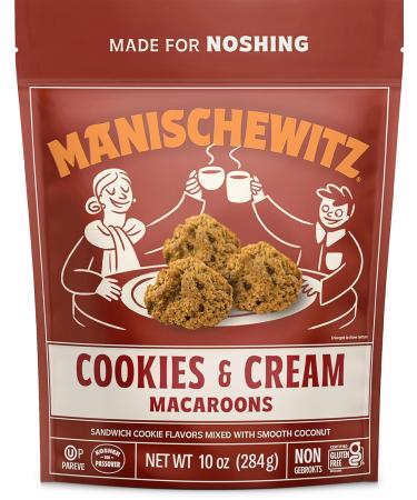 Manischewitz Cookies 'n Cream Macaroons 10oz tin