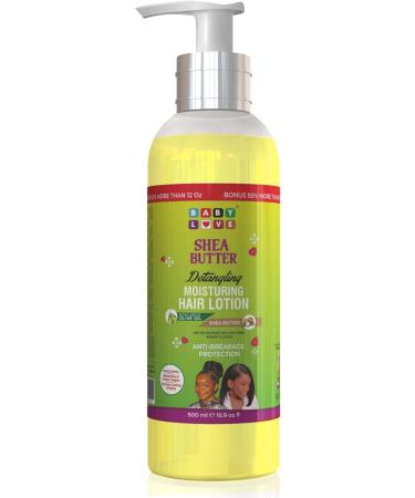 BABY LOVE KIDS NATURAL SHEA BUTTER DETANGLING MOISTURIZING LOTION 500ML