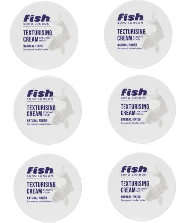 Fish Volume Texturising Cream 100ml x6 Texturising Hair Cream x6 Original Hair Cream