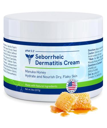 pHat 5.5 Body Cream & Moisturizer for Dry Skin on Face - Anti Redness Face Cream & Face Lotion for Sensitive Skin - Dry Skin Face Moisturizer & Itchy Skin Relief Cream - Hydrating Face Cream (8oz)