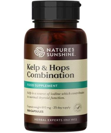 Nature's Sunshine Kelp & Hops Combination (100 capsules)