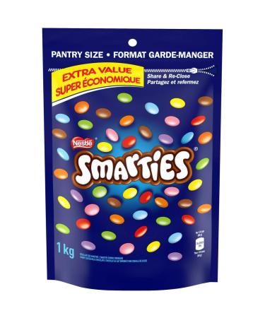 NESTL SMARTIES Candy Coated Milk Chocolate Pantry Size 1 kg