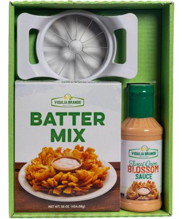 Vidalia Onion Bloom Cutter  Batter Mix  Blossom Sauce Kit