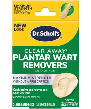 Dr. Scholl's Clear Away Plantar Wart Remover 24 Count
