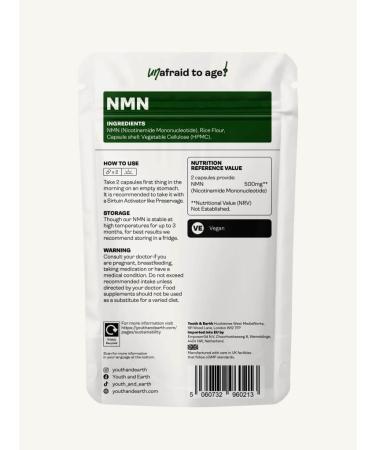 NMN Supplement - 60 Capsules - Buy Online on GoSupps.com