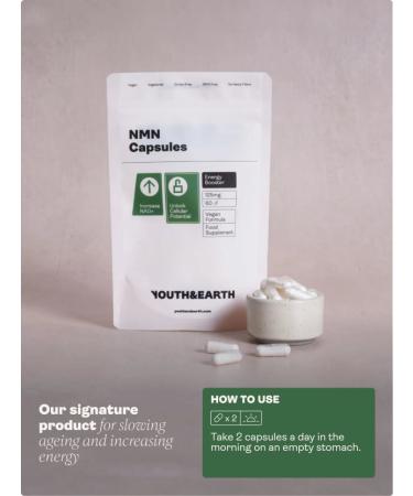 NMN Supplement - 60 Capsules - Buy Online on GoSupps.com