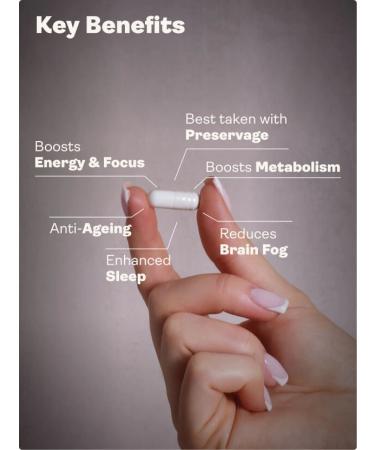 NMN Supplement - 60 Capsules - Buy Online on GoSupps.com