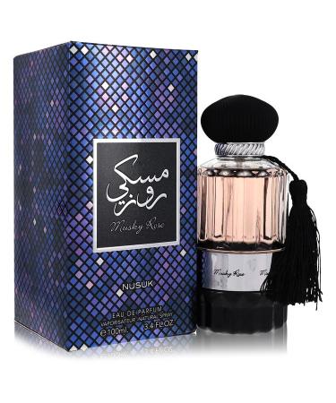 Musky Rose by Nusuk Eau De Parfum Spray (Unisex) 3.4 oz for Women