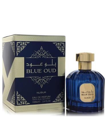 Nusuk Blue Oud by Nusuk Eau De Parfum Spray (Unisex) 3.4 oz for Women