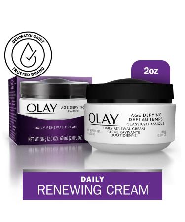 Olay Age Defying Classic Daily Renewal Cream  2 fl oz (60 ml) - Buy Online on GoSupps.com